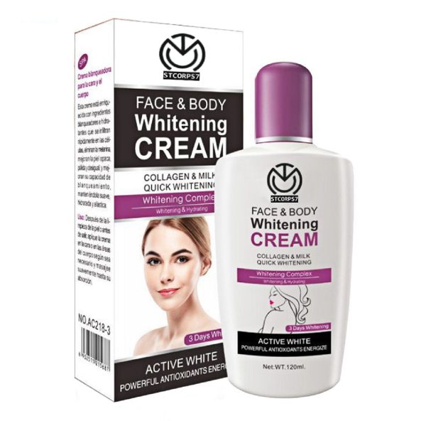 کرم سفید کننده صورت و بدن FACE & BODY WHITENINIGT CREAM AICHUN BEAUTY