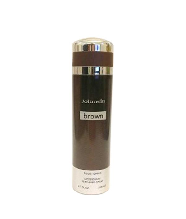 اسپری دئودورانت مردانه جان وین مدل BROWN