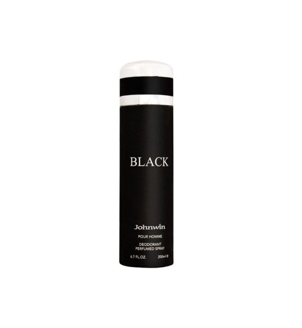 اسپری دئودورانت مردانه جان وین مدل BLACK - Image 2