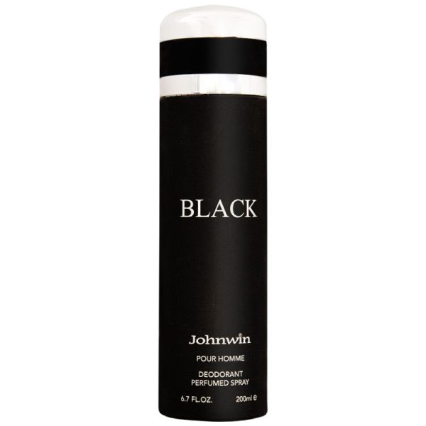 اسپری دئودورانت مردانه جان وین مدل BLACK