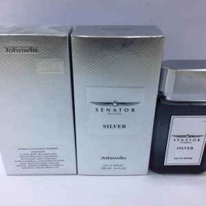 ادکلن مردانه johnwin senator silver