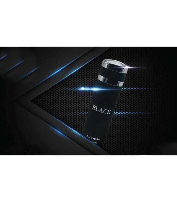اسپری دئودورانت مردانه جان وین مدل BLACK - Image 3