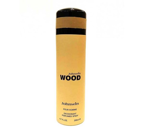اسپری دئودورانت مردانه جانوین مدل WOOD