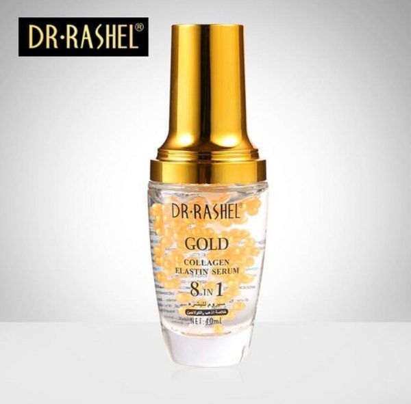 سرم صورت ۸ کاره طلا دکتر راشل DR RASHEL SERUM GOLD 8 IN 1 - Image 4