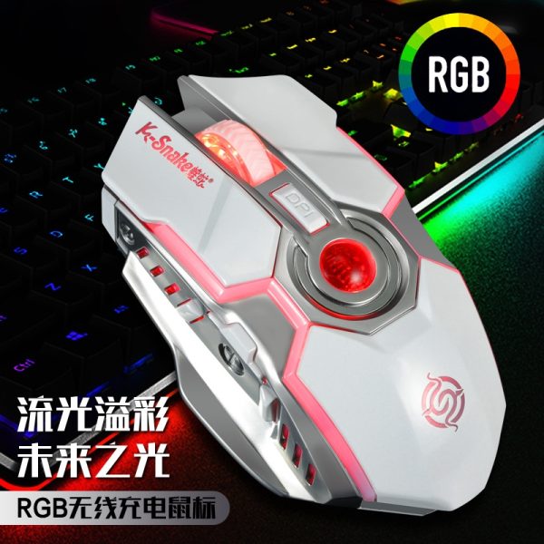 موس بی سیم مدل BM500 RGB