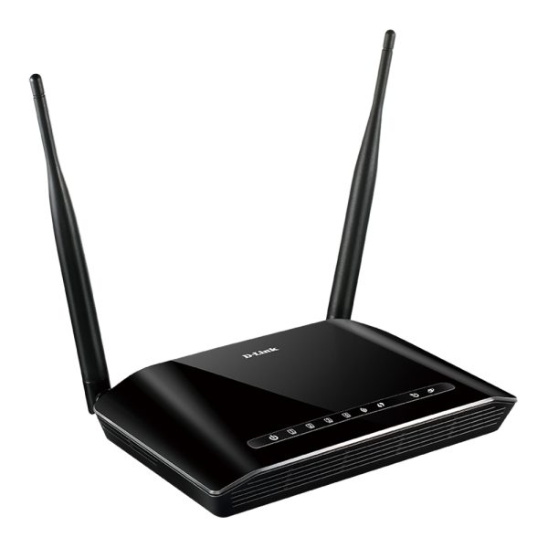 مودم روتر ADSL2 Plus بی‌ سیم N300 دی-لینک مدل DSL-2740U