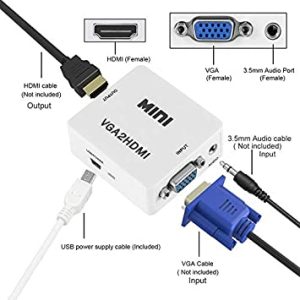 مبدل VGA به HDMI مدل Mini