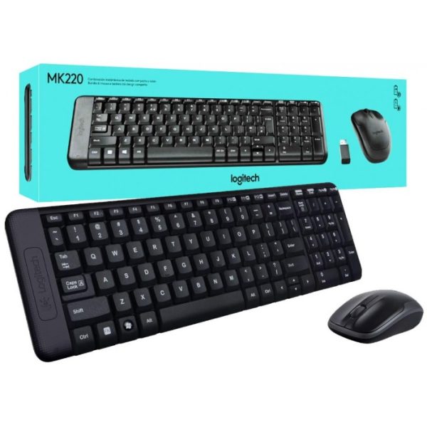 کیبورد و ماوس بی‌سیم لاجیتک مدل MK220