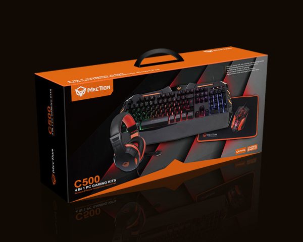 کیت گیمینگ ۴ در ۱ میشن مدل MeeTion C500 Gaming Combo - Image 3