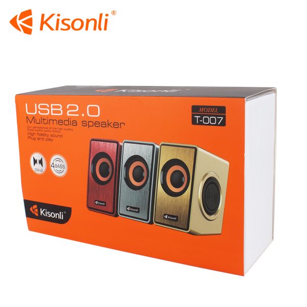 اسپیکر دسکتاپ کیسونلی مدل T-007 - Image 5