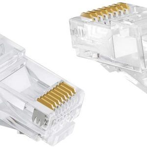 سوکت شبکه Cat6 UTP بسته ۱۰۰ عددی