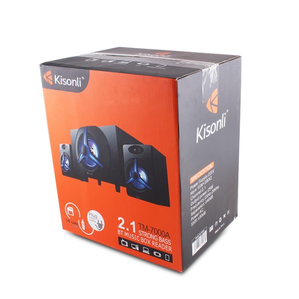 اسپیکر بلوتوثی سه تکه کیسونلی TM-7000A - Image 4
