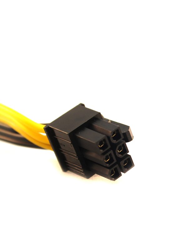 کابل برق گرافیک ۶ پین به ۲+۶ پین شرکتی ۷۰ سانتی‌متر (وارداتی چین) - Image 3