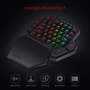 کیبورد گیمینگ Redragon مدل Diti K585 RGB