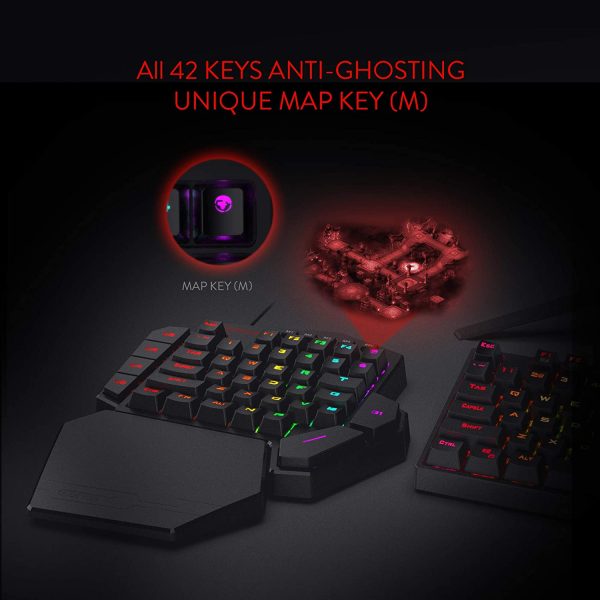 کیبورد گیمینگ Redragon مدل Diti K585 RGB - Image 3