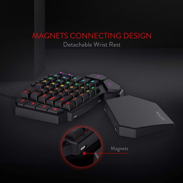 کیبورد گیمینگ Redragon مدل Diti K585 RGB - Image 5
