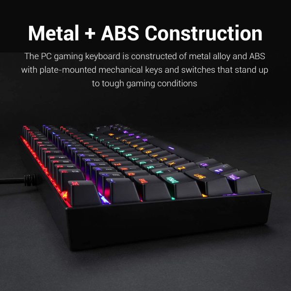 کیبرد مکانیکی Redragon RGB مدل K552 - Image 6