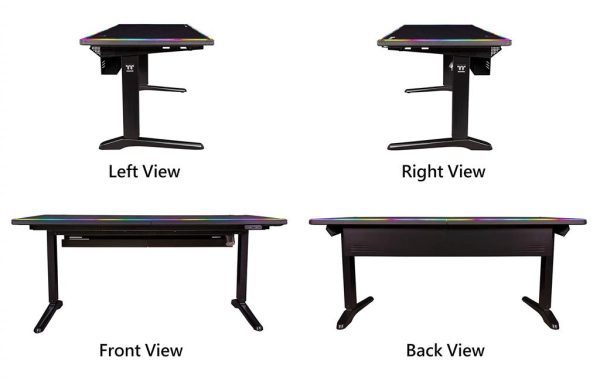 میز گیمنیگ Thermaltake Tt Gaming level 20 RGB battlestation همراه با نورپردازی RGB - Image 3