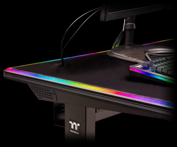 میز گیمنیگ Thermaltake Tt Gaming level 20 RGB battlestation همراه با نورپردازی RGB - Image 5