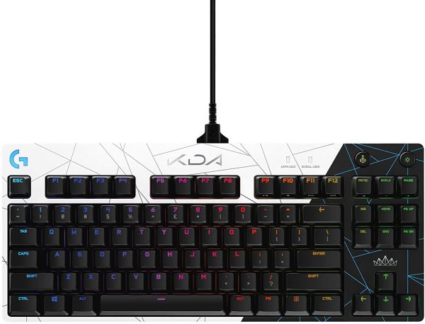 کیبورد مخصوص گیم لاجیتک مدل G PRO X League of Legends KDA