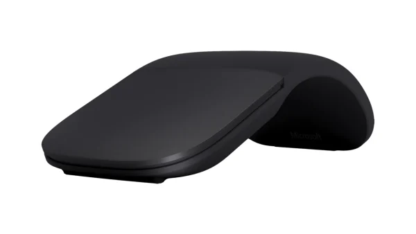 ماوس بی‌سیم مایکروسافت مدل آرک Microsoft Arc Mouse مشکی