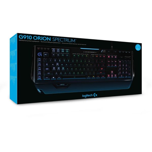 کیبورد مخصوص بازی لاجیتک مدل G910 Orion SPECTRUM - Image 2