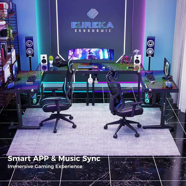 میز گیمینگ Eureka Ergonomic مدل Gaming General Series GTG-I43 - Image 3