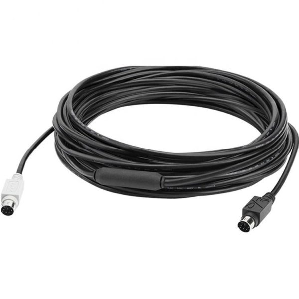 کابل افزایش طول ۱۰متری کنفرانس گروپ لاجیتک Logitech GROUP 10m Extended Cable